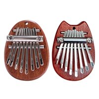 Мини-пианино калимба с 8 кнопками, высокое качество, Деревянное пианино с изысканным пальцем, аксессуар для музыкального инструмента, подарок на Новый год 1005001907685560