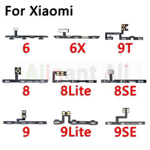 Шлейф питания для Xiaomi Mi 6, 6X, 8, 8SE, 9, 9T, 9SE, SE Lite Pro Plus, оригинальная кнопка отключения звука 1005001910830464