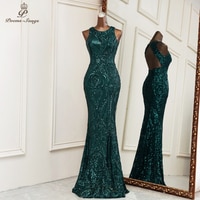 Женское длинное вечернее платье-русалка, элегантное привлекательное официальное платье с открытой спиной, бальное платье для вечеринки 1005001918097062