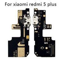 Плата зарядного USB-порта, гибкий кабель для Xiaomi Redmi 5 Plus, док-разъем с микрофоном, гибкий кабель 1005001920286646