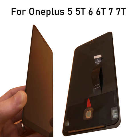 Новый OEM Super AMOLED ЖК-дисплей для Oneplus 5 5T 6 6T 7 7T, сенсорный дигитайзер в сборе для 1 + one plus, сменный экран 1005001928427787