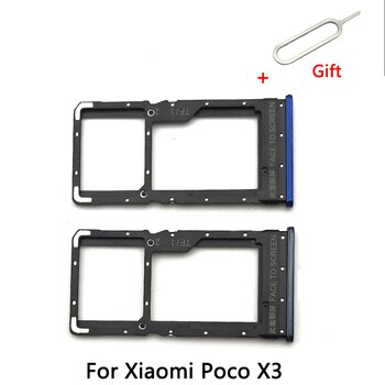 Адаптер для Xiaomi Poco X3 NFC Redmi Note 10 Pro, устройство для чтения Sim-карт и SD-карт, адаптер со слотом, аксессуары для Mi Poco X3 Mi 10T 1005001935353905