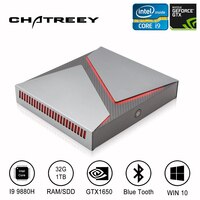 Мини-ПК Chatreey, игровой, Intel i9 i7 i5 8 ядер с Nvidia GTX1650, 4G, графика, Windows 10, Linux, игровой настольный компьютер, SSD 1005001957218383