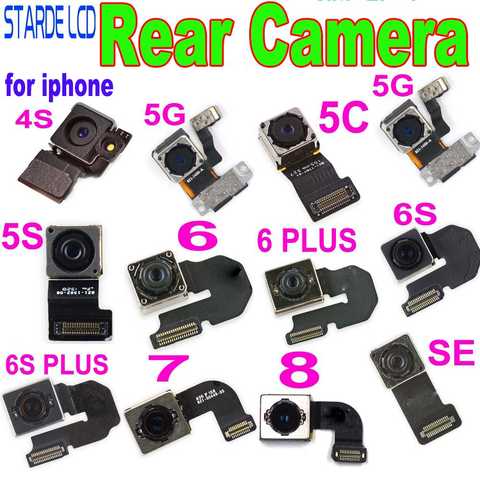 Задняя камера AAA + для iPhone X SE X MAX XR XS MAX 11 pro 12 Mini Pro 13 Promax, модуль флэш-памяти для задней камеры с датчиком и гибким кабелем 1005001975992977