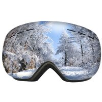 Новые лыжные очки для мужчин и женщин, двухслойная противотуманная большая Лыжная маска UV400, защитные очки, лыжные зимние очки для сноуборда 1005001983321093