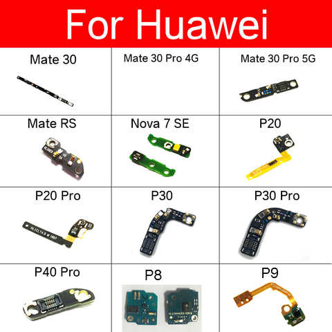 Антенна для микрофона, гибкий кабель для Huawei P8 P9 P20 P30 P40 Pro Mate 30 RS Pro 4G 5G Nova 7SE 1005001993229935