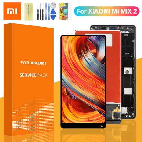Оригинальный дисплей 5,99 ''для Xiaomi Mi Mix 2, ЖК-дисплей с сенсорным экраном и дигитайзером в сборе, замена для XIAOMI MIX2, экран дисплея 1005001997911070