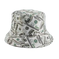 Женская двусторонняя с принтом доллара шапка для рыбалки в стиле Харадзюку, в стиле хип-хоп, мужская шляпа-Панама 1005001998937487