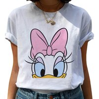 Женская футболка с мультяшным принтом утки, о-образным вырезом 1005002001711679