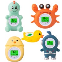 Термометр для детской ванны, термометр для воды с трехцветной подсветкой, плавающая игрушка для детской ванны, Безопасный термометр для ванной 1005002008751586