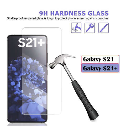 Защита экрана для Samsung Galaxy S21 S 21 Plus, Защитное стекло для смартфона на SamsunS21 S21Plus S21 S20 FE, закаленная пленка 1005002051542970