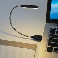 Переносная USB-лампа для чтения в путешествиях, миниатюрный светодиодный светильник для книг, ночсветильник с питанием от ноутбука, ноутбука, компьютера, рождественский подарок, светильник 1005002056465097