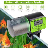 Регулируемый умный автоматический кормушка для рыб, автоматический дозатор для кормления с ЖК-дисплеем, таймер, аксессуары для аквариума, кормушка 1005002059670813