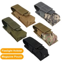 Тактический чехол для фонаря Molle M5 CQC для одного пистолета, подсумок для журналов, чехол для фонарь Рика, светильник для охотничьего ножа 1005002096062027