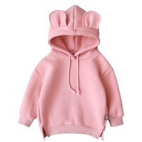 Детский осенне-зимний теплый свитер, Модный пуловер для мальчиков и девочек, розовый/серый/желтый/зеленый/бордовый, 2022 1005002105003617
