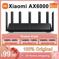 Xiaomi AX6000 AIoT роутер 512 Мб/с WiFi6 5 ГГц VPN Мб Процессор Qualcomm сетчатый ретранслятор внешний сигнальный сетевой усилитель умный дом 1005002116919102
