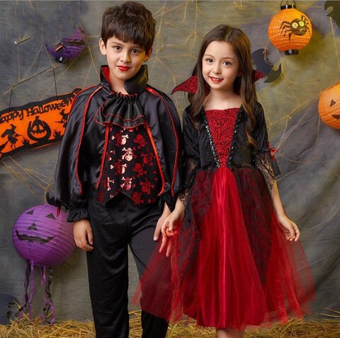 Костюм на Хеллоуин карнавальный вечевечерние Хэллоуин Взрослый Дети граф Дракула готический костюм вампира фантазия принц вампир косплей 1005002118646485