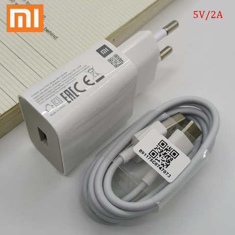 Зарядное устройство Xiaomi 5 В/2 А, зарядный адаптер питания, кабель Micro USB Type-C для Mi 8 9 SE lite A1 6 5 A2 Mix 2 2s Redmi 4x5 Plus Note 4 5 1005002121204071