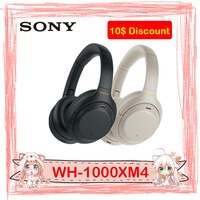 Sony WH-1000XM4 гарнитура активное шумоподавление беспроводной Bluetooth сабвуфер для Android Huawei Apple 1000XM3 обновление 1005002125075661