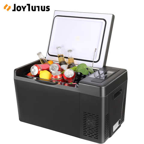 Автомобильный мини-холодильник Joytutus, 12 В, портативный компрессор, холодильник 22 л/28 л, кулер для фургона, кемпинга, путешествий или косметической морозильной камеры 1005002136855799