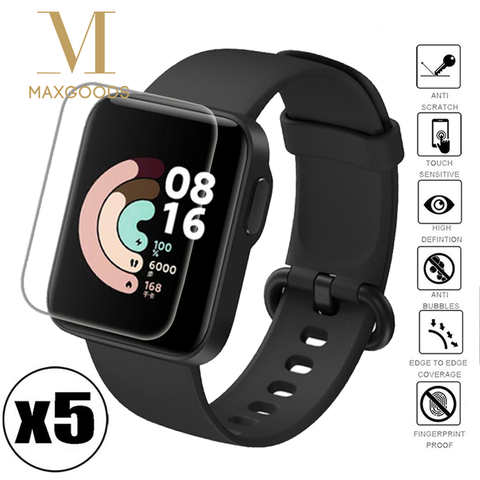 Защитная пленка для Xiaomi Redmi Watch/Mi Smart Watch Lite, Гидрогелевая Защитная пленка с полным покрытием для экрана, инструменты, 5 шт./компл. 1005002175084416
