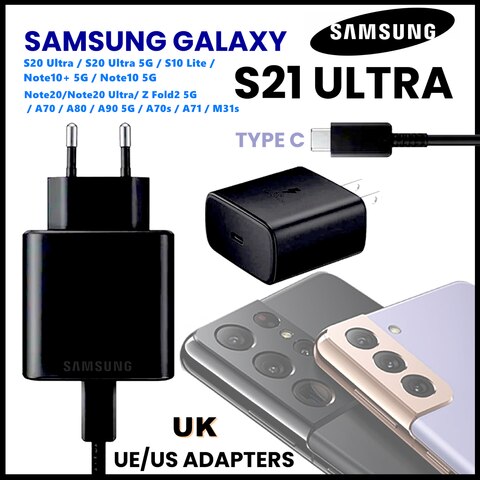 Зарядное устройство для Samsung Galaxy S22/S20/S21/ S21 +/S20/S21/S22 note20 Ultra/tablet S7/S8/S8 +, быстрое зарядное устройство, 45 Вт, PD, зарядное устройство для путешествий... 1005002194381646