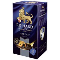 Чай черный Richard Lord Grey цейлонский, байховый, в пакетиках, 25 шт 1005002212768643