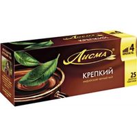 Черный чай Лисма Крепкий, в пакетиках, 25 шт 1005002212914039