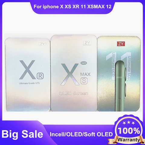 ЖК-дисплей ZY Incell с сенсорным экраном и дигитайзером для iPhone XSMAX XR 11 Pro Max ZY Incell OLED LCD Pantalla для iphone X XS 12 13 1005002252425907