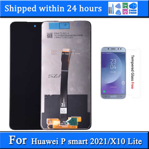 Оригинальный Для Huawei P Smart 2021 телефон с ЖК-дисплеем для Honor 10X lite телефон для Huawei Y7a Дисплей сенсорный дигитайзер для ремонта 1005002259153017