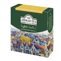 Ahmad Tea English №1 чай черный с бергамотом в пакетиках, 100 шт 1005002285402778