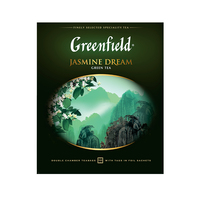 Чай Greenfield Jasmine Dream зеленый ароматизированный в пакетиках 100 шт 1005002295451626