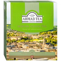 Зеленый чай с жасмином в пакетиках Ahmad Tea, 100 шт 1005002295558256