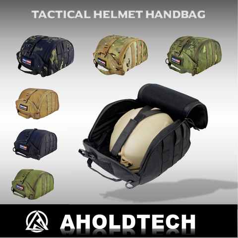 Aholdtech Подлинная тактическая сумка для хранения шлема для переноски страйкбола пуленепробиваемый баллистический Быстрый MICH Вэнди шлем 1005002295620016