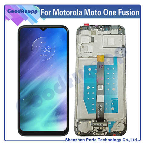 Дисплей для Motorola Moto One Fusion Plus, сенсорный экран с дигитайзером в сборе для Moto OneFusion + /One Fusion, оригинал 1005002305894138