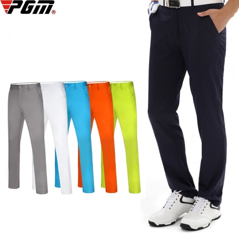 PGM подлинные брюки для гольфа мужские водонепроницаемые брюки мягкие дышащие одежда для гольфа летние размеры xxs-xxxl KUZ005 1005002309714823
