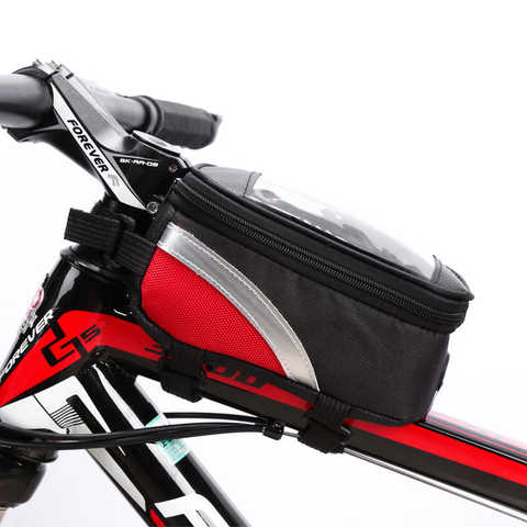 Сумка велосипедная с креплением на руль велосипеда, чехол-мобильный телефон для мобильного телефона, с сенсорным экраном 1005002312569348