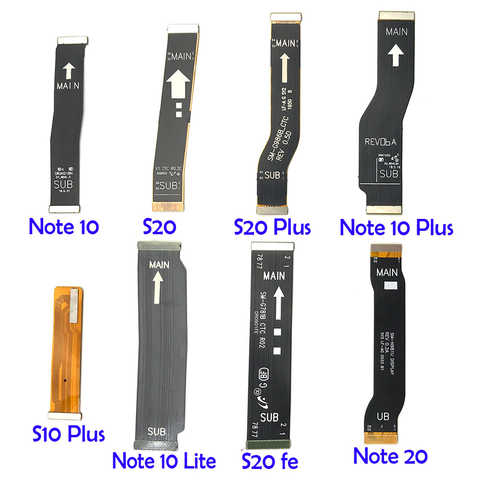 Новинка для Samsung Galaxy Note 10 Lite Note 20 S10 Plus 5G S20 Fe ультра основной FPC ЖК-дисплей подключение материнской платы гибкий кабель лента 1005002315322542