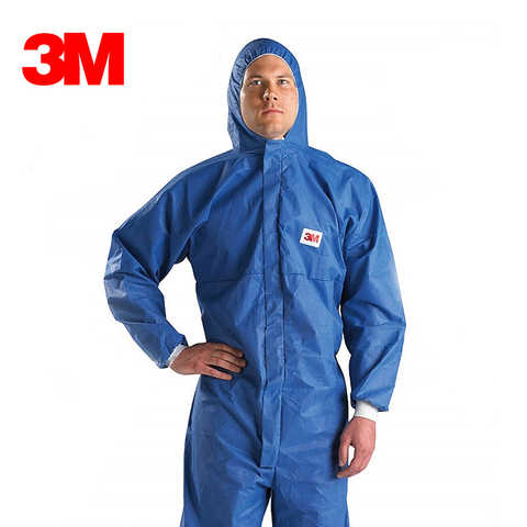 Защитный Комбинезон 3M CleanRoom 4532, костюм с капюшоном с эластичным поясом, одежда, Антистатическая антихимическая защита, тип 5/6 M/L/XL/XXL 1005002326569125