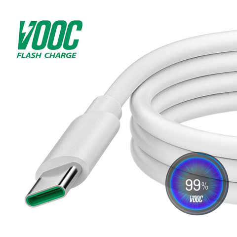 5A VOOC супер зарядный провод тип C кабель мигает быстрое зарядное устройство для OPPO A94 A93 A55 A53 Reno 4 lite 5G A52 A72 OPPO Realme 6 7 5 Pro 1005002330302408