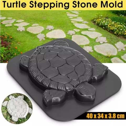 Ручная мощение, искусственная черепаха, форма для создания дорожек, форма для садовых дорожек, форма для бетонного цемента 1005002358566139