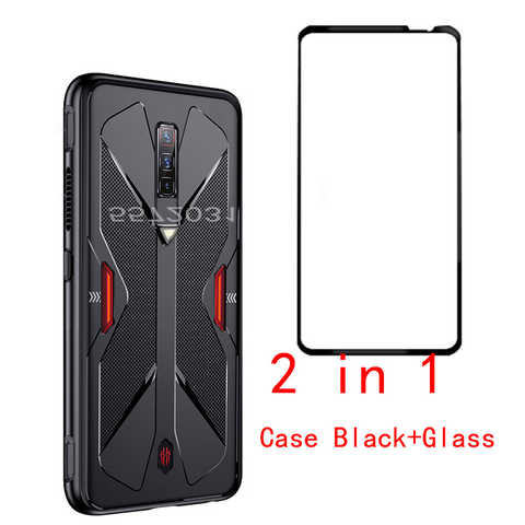 Чехол для Nubia Red Magic 6 Pro, мягкий чехол из ТПУ для телефона ZTE Redmagic 6 5G 5S 6 Pro, Защитное стекло для экрана 1005002371475375