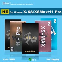 ЖК-дисплей HE X Xs Max OLED для iPhone X Xs XS Max 11ProMAX, дисплей с сенсорным экраном и дигитайзером в сборе, запасные части, ЖК-дисплей 1005002394591743