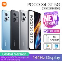 Смартфон Xiaomi POCO X4 GT 5G 8 Гб 256 ГБ 128 Гб | NFC | Play Store | Оригинальный Новый | Запечатанный | В наличии 1005002432418099