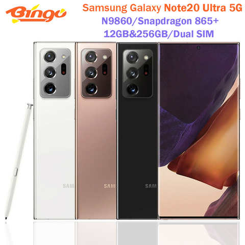 Samsung Galaxy Note 20 смартфон с 5,99-дюймовым дисплеем, восьмиядерным процессором Snapdragon 256, ОЗУ 12 Гб, ПЗУ 865 ГБ, 12 МП 1005002436320009