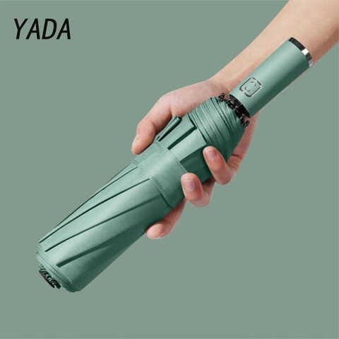 Зонт YADA автоматический однотонный складной, 10 к, YS200045 1005002447325357