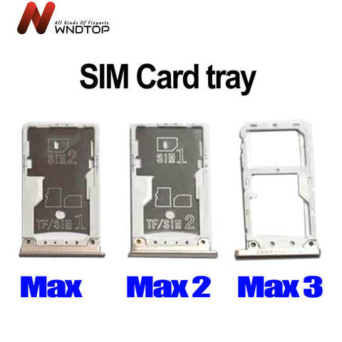 Для Xiaomi Mi Max 2, держатель сим-карты, лоток для карт, держатель слота, адаптер для Xiaomi MI Max 3, лоток для SIM-карт 1005002459326062