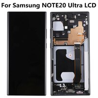 AMOLED для Samsung Note 20 Ultra LCD для Samsung Galaxy Note20 Ultra дисплей SM-N985F/DS N986B5G сенсорный экран дигитайзер 1005002485554636