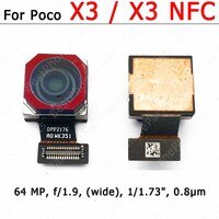Оригинальная задняя камера для Xiaomi Mi Poco X3 NFC основная задняя большая камера Модуль гибкий кабель запасные части 1005002490253241