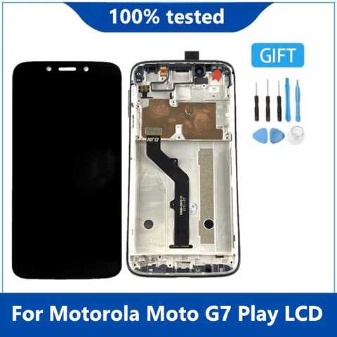 ЖК-дисплей для Motorola Moto G7 Play 1005002512779777